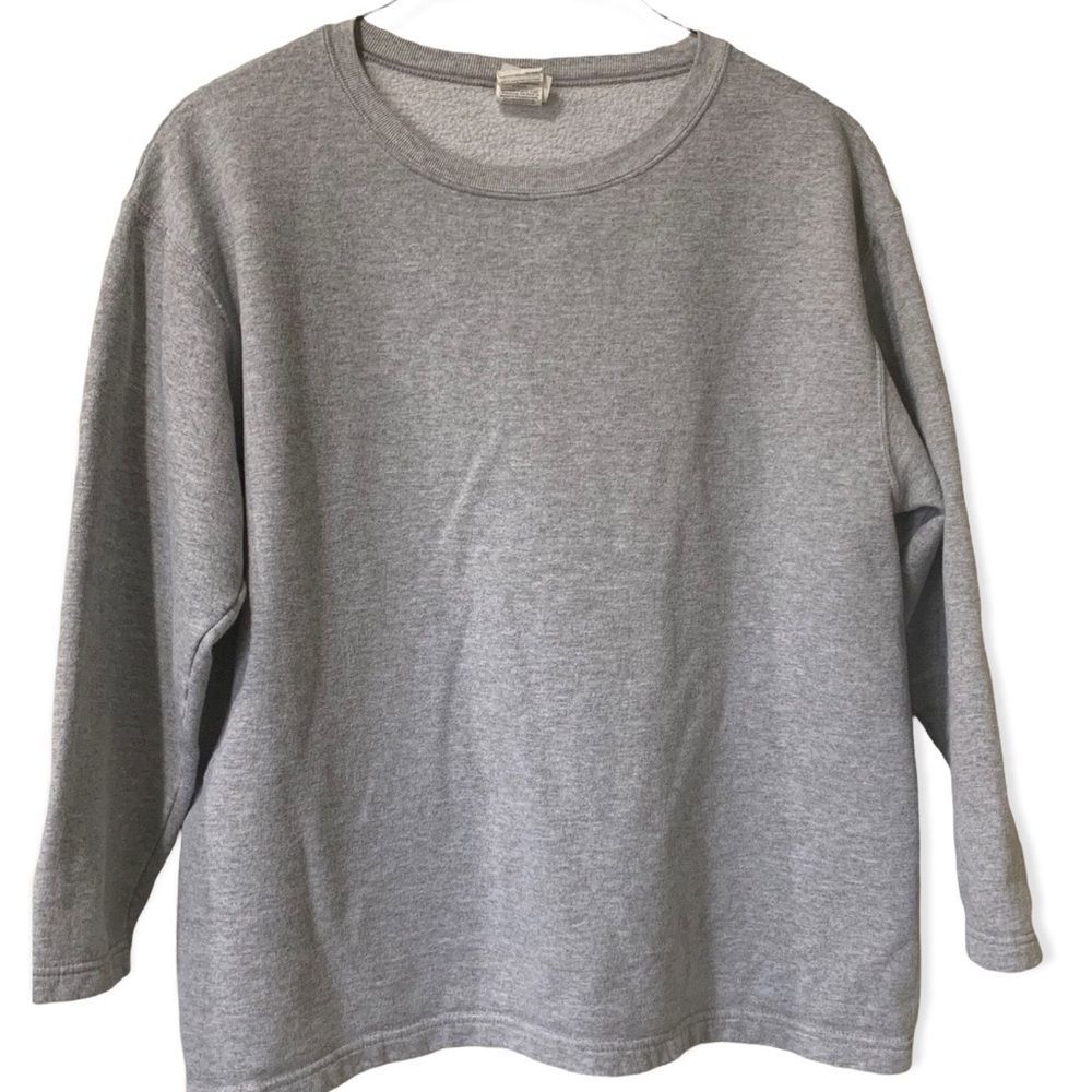 Hanes X-Large gray long sleeve sweatshirt